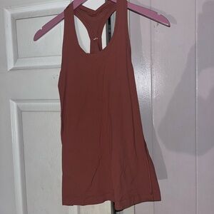 Burnt orange Lululemon tank top
